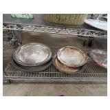 Silver-Plated Serving Trays