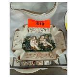 Capodimonte Italy Decorative Ceramic Dish