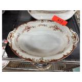 Kira China Floral Serving Dish, Made in Occupied J