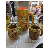 Khali Fard Ceramic Pitcher and Mug Set