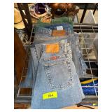 Four-Piece Lot of Mixed Size Jeans