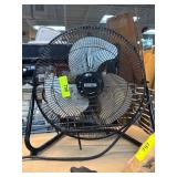 Portable Box Fan with Metal Frame and Blades