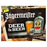 Jï¿½germeister ï¿½Deer & Beerï¿½ Metal Sign