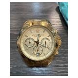 Michael Kors Gold Chronograph Stainless Steel Watc