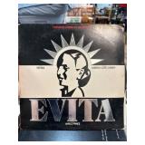 Evita Premiere American Recording Vinyl LP