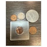 United States Coins with Display Case