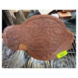 Alutec Leather Tooled Bracer for Riding