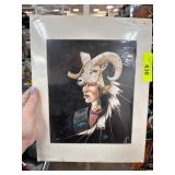 Tillier Wesley Signed Print ï¿½The Grandfather Withi
