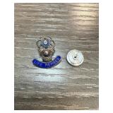 Sterling Silver BPOE Life Member Lapel Pin