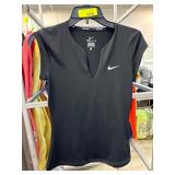 Nike Dri-FIT Black Tennis Shirt Small
