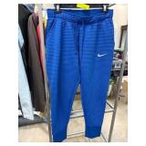 Nike Dri-FIT Blue Joggers in Size Large