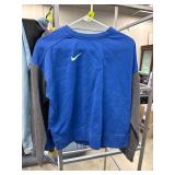 Nike Blue and Gray Sweatshirt, Size L
