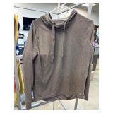 Under Armour Gray Pullover Hoodie in Size Medium
