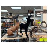 Deer Figurines in Mixed Materials