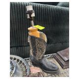 Western Cowboy Boot Table Lamp