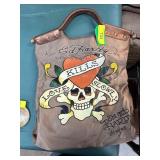 Ed Hardy Love Kills Slowly Tote Bag