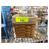 Longaberger Handwoven Wooden Basket