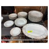 XL Excel Fine China Dinnerware Southampton Pattern