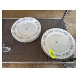 Eight-Piece Winterling Bavaria Germany Plate Set