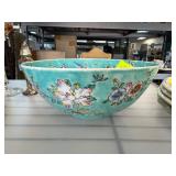 Japanese Porcelain Bowl Decorated in Hong Kong