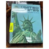 United States Liberty Stamp Album with Stamps