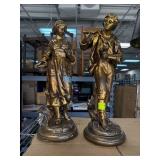 Sculptural Bronzed Plaster Sculptures