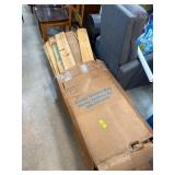 Wooden Planks in Cardboard Box ie fence+