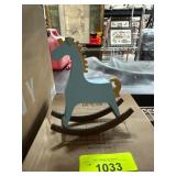 Haucoze Amoy-Art Wooden Rocking Horse Decor