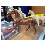 Breyer Chestnut Horse Model with White Mane and Ta