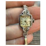 Bulova 23 Manual Wind Ladiesï¿½ Wristwatch with Silv