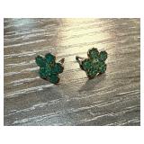 Sterling Silver Flower-Shaped Stud Earrings