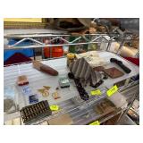 Miscellaneous Items Including Pins, Ties, and Tool