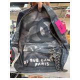 Chanel-Inspired Backpack With Rue Cambon Details