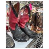 Mercedes Fort Worth Leather Cowboy Boots, Approx.