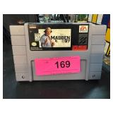 Madden NFL 97 SNES Game Cartridge by EA Sports