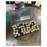 25-06 Ammunition in Plastic Container