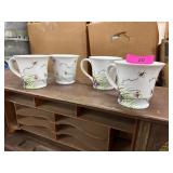 4 Mary Kay Bee-Themed Ceramic Mugs