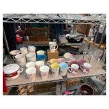 Ceramic Mugs and Glassware Collection