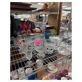 Glassware Including Stemmed Glasses & Bowls