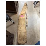 Vintage Canvas Rifle Case with Adjustable Strap