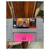 Super Nintendo Cartridge of Mega Man X
