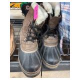 Two Pairs of Insulated Winter and Work Boots