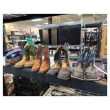Five Pairs of Kids Cowboy Boots in Mixed Sizes