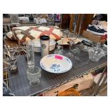 Glassware, Dishware, and Accessories Lot