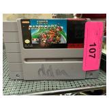 Super Mario Kart SNES Cartridge