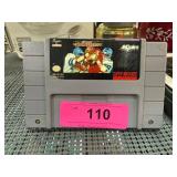 Super Nintendo Mutant League Football Game Cartrid