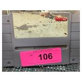 Street Fighter II SNES Game Cartridge