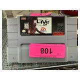 NBA Live 98 Super Nintendo Game Cartridge