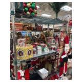 Christmas Decorations with Figurines and Ornaments