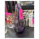 Kosta Boda Purple Art Glass Vase